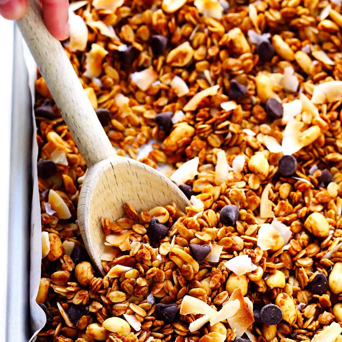 Irresistible Peanut Butter Granola