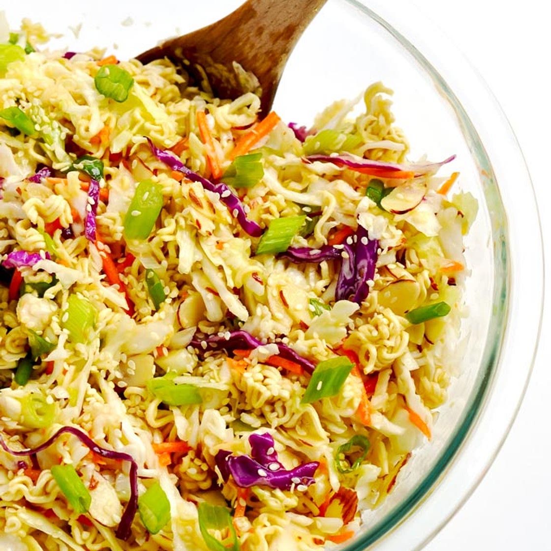 Asian Ramen Slaw - Easy, 10 Minute Recipe