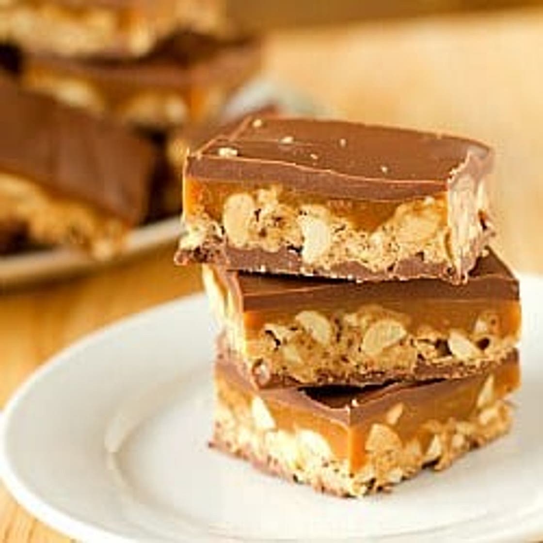 Homemade Snickers Bars