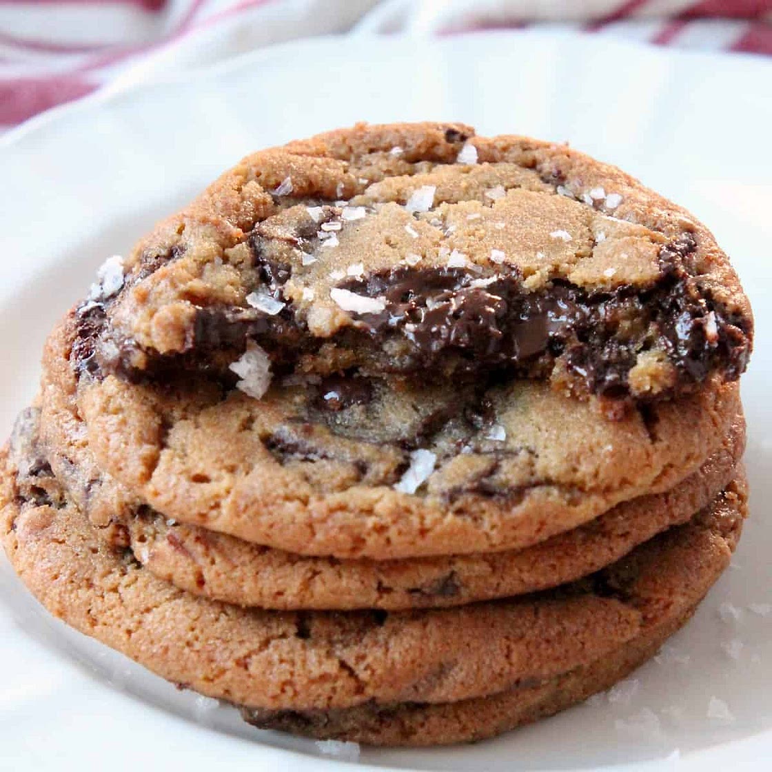 Sea Salt Chocolate Chunk Cookies