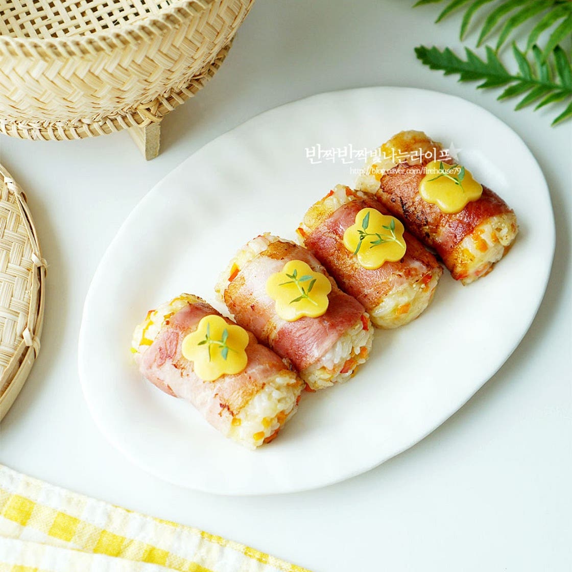 베이컨말이 주먹밥 만들기 베이컨말이밥 베이컨 주먹밥 레시피