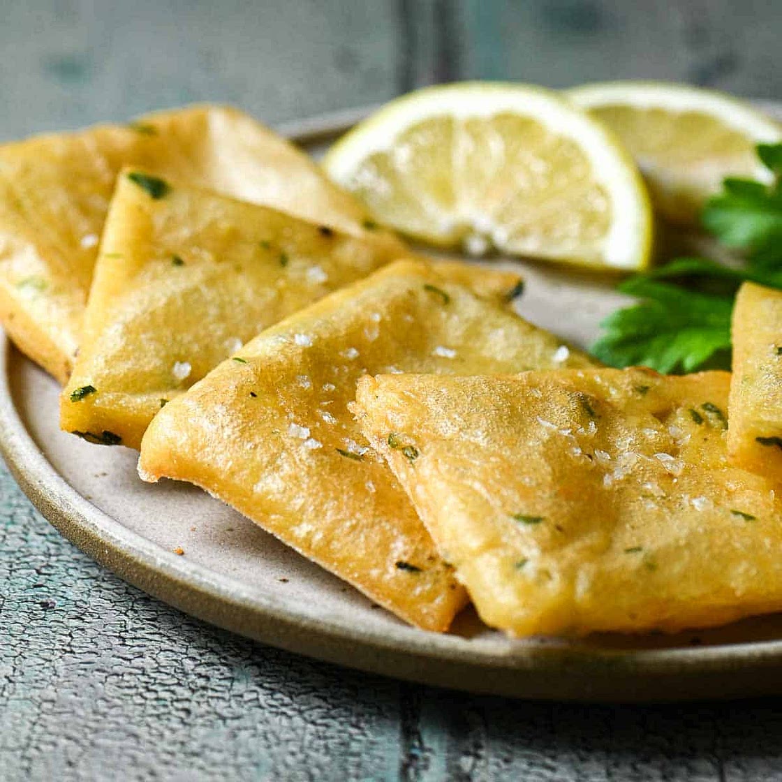 Sicilian Panelle (Italian Chickpea Fritters)