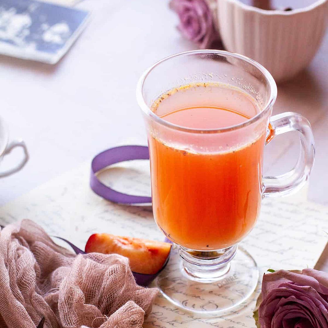 Spiced Plum Cider (Plommegløgg + Boozy Version)