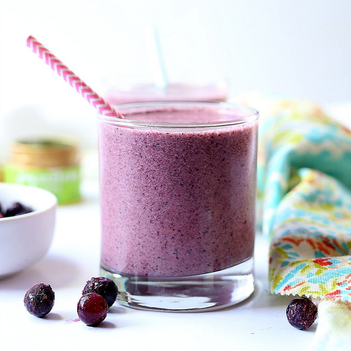 Matcha Berry Smoothie