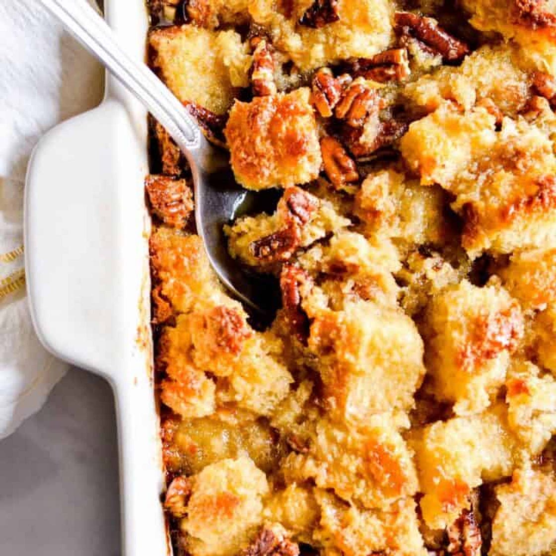 Pecan Pie Bread Pudding