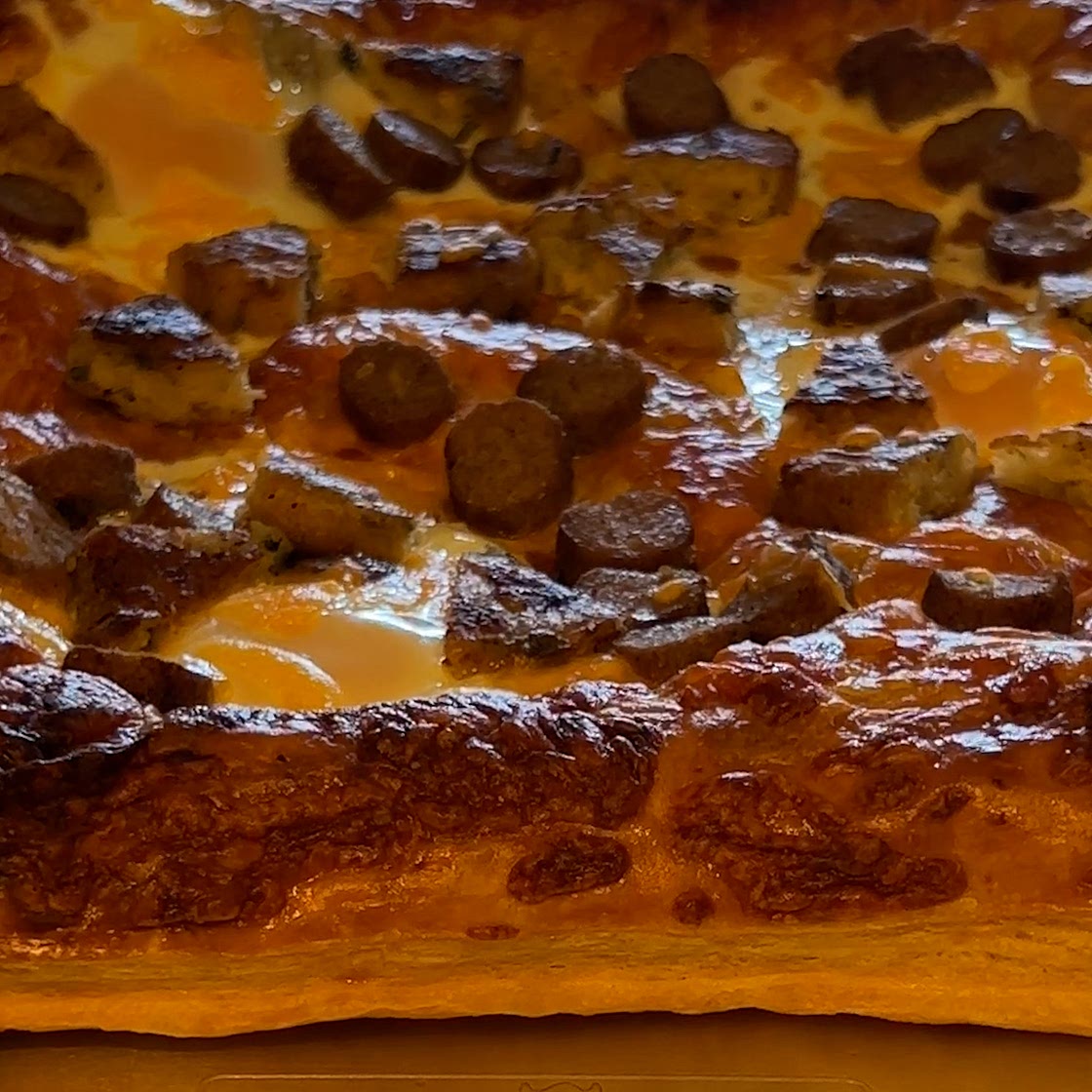 Croissant Breakfast Pizza Recipe by Tasty