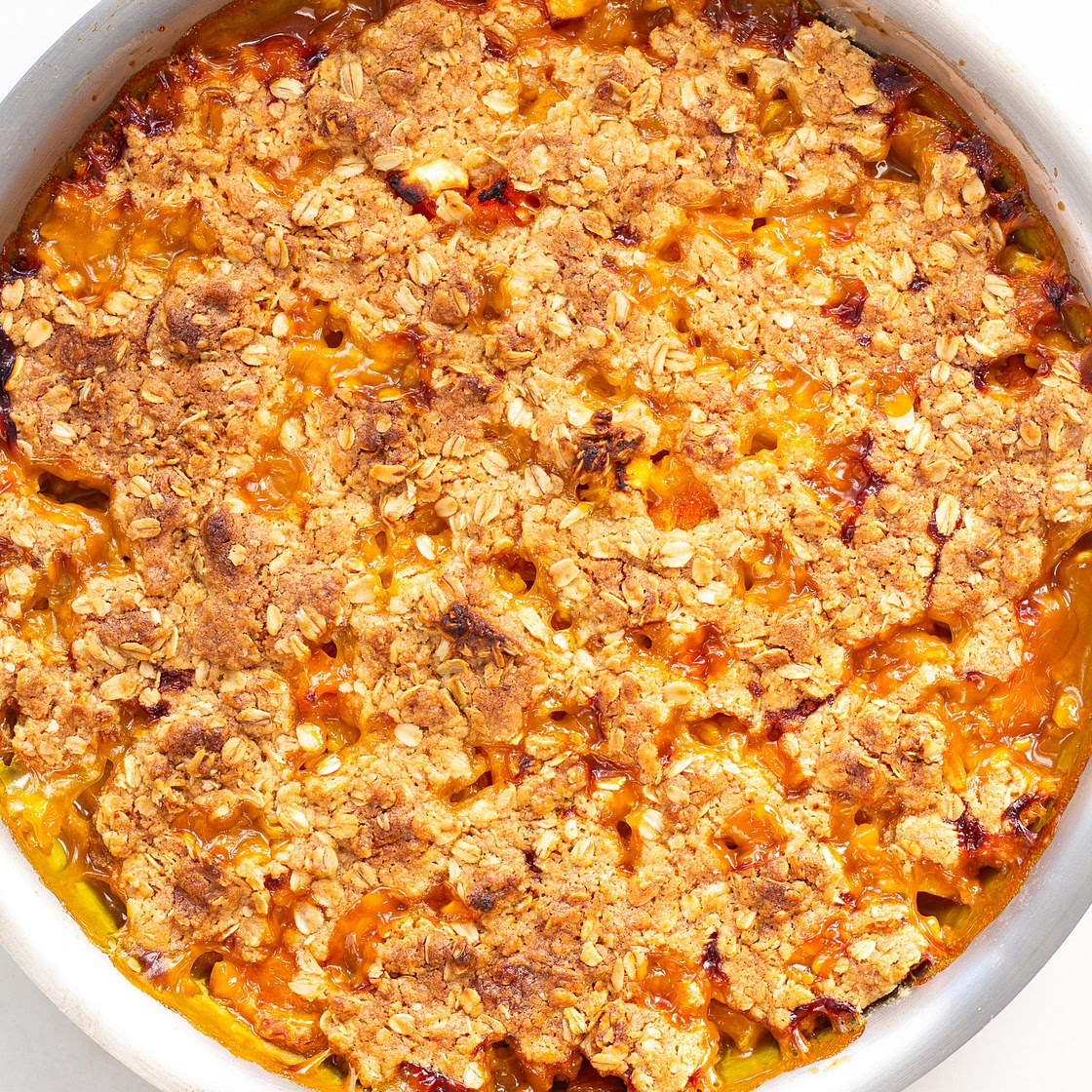 Orange Saffron Crumble