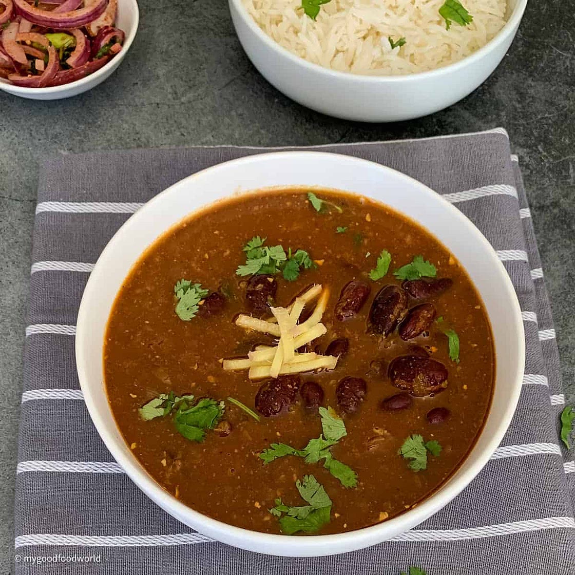 Quick And Easy Rajma Recipe (Red Kidney Beans Curry)