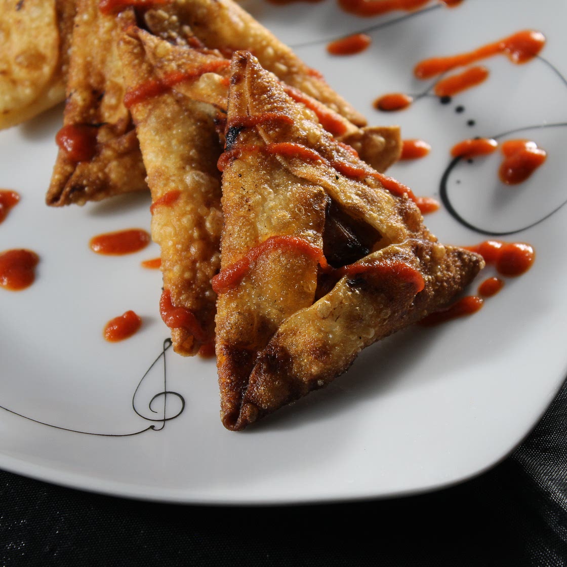 Barbecue Chicken Hamantaschen