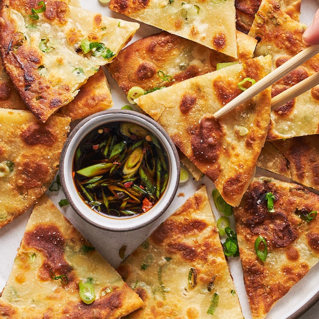 Spring Onion Pancakes