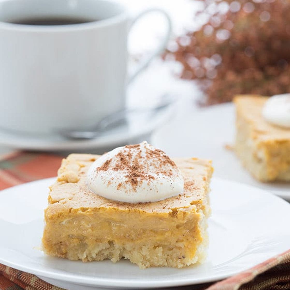 Pumpkin Gooey Butter Cake Recipe
