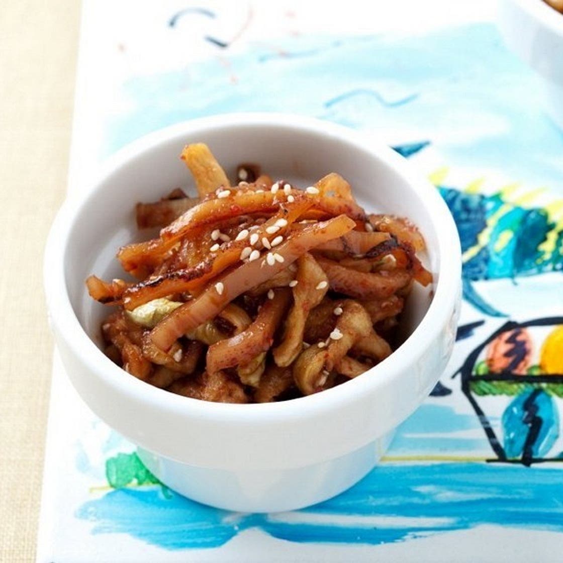 오징어무말랭이 만드는 법