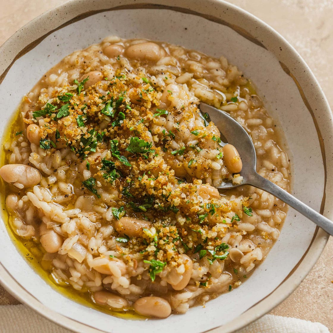 White Bean Risotto