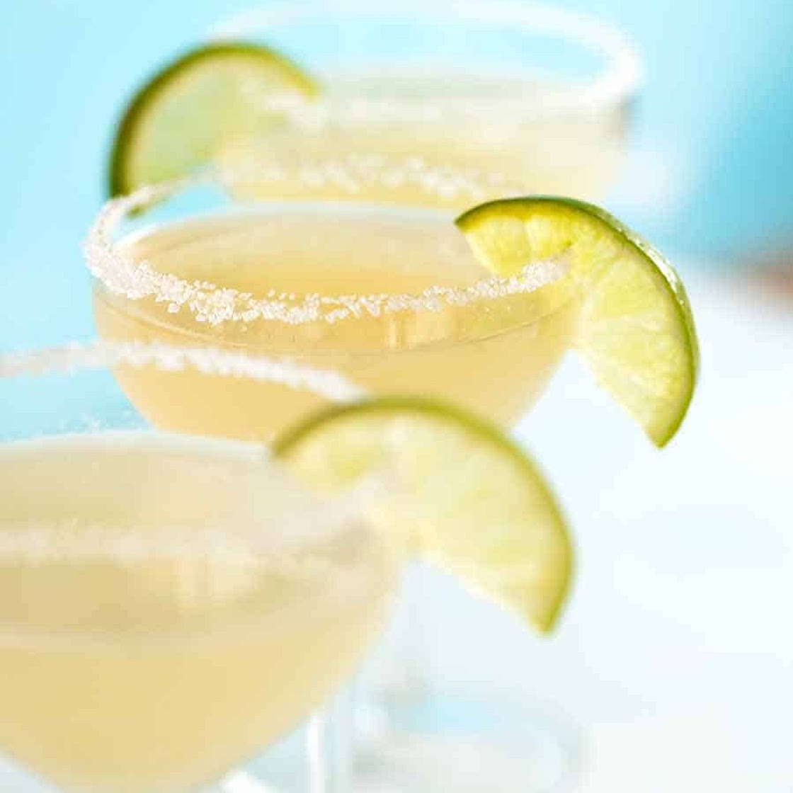 Margaritas (plus SKINNY margaritas!)