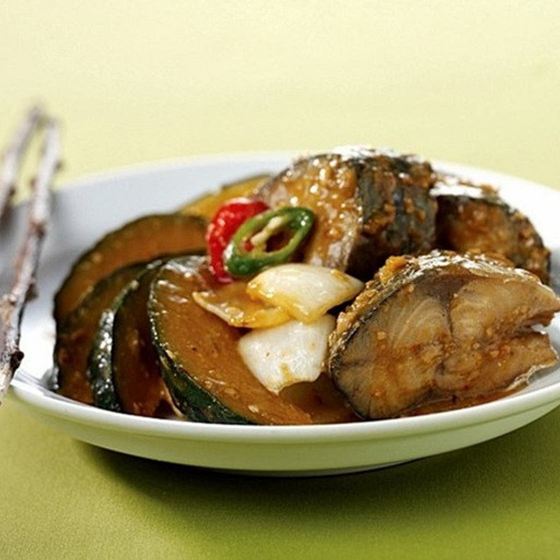 단호박 고등어조림 만드는 법