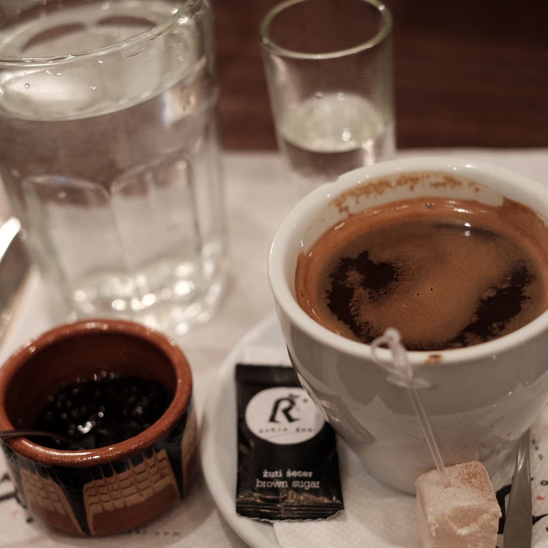 Serbian coffee