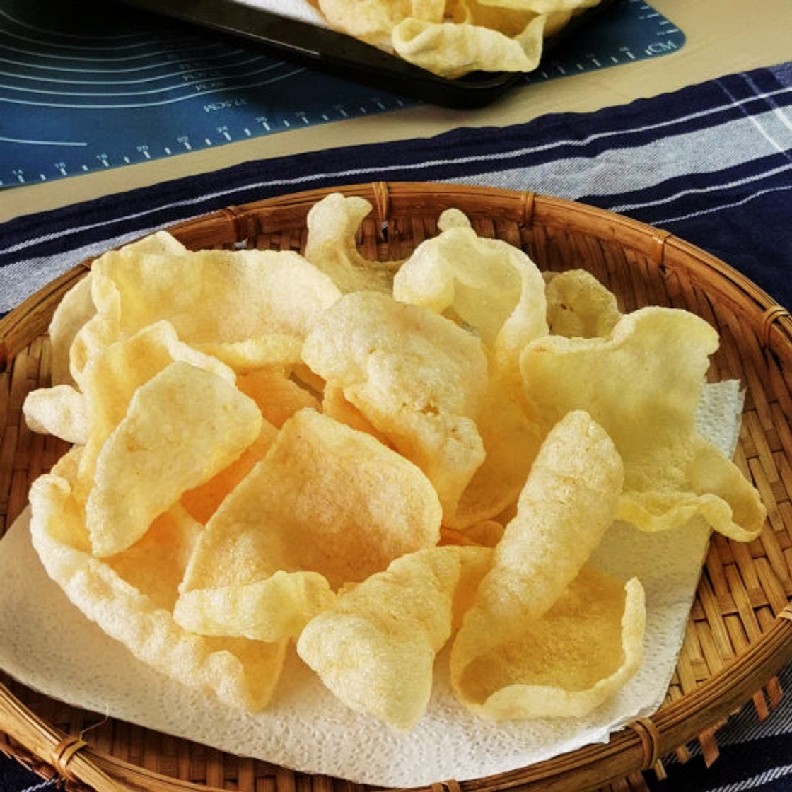Prawn crackers - How to make it at home from scratch