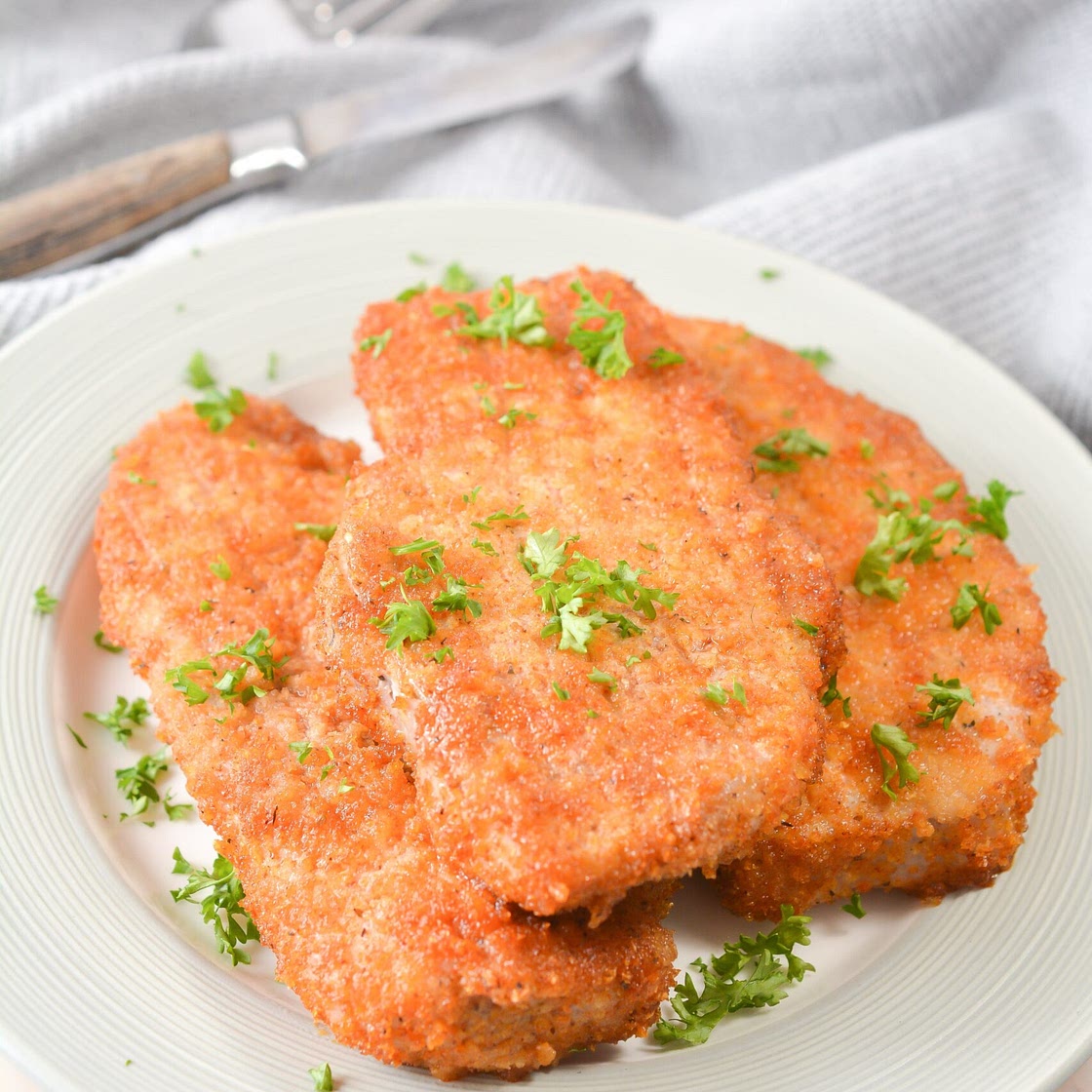 Gluten Free Shake and Bake Pork Chops