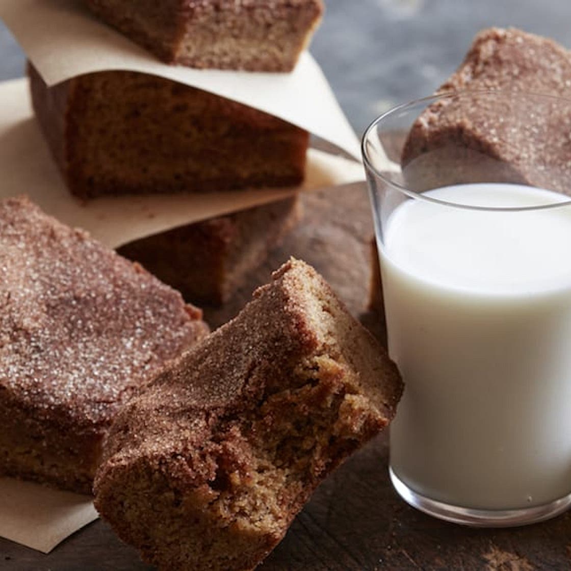 Snickerdoodle Blondie Brownies