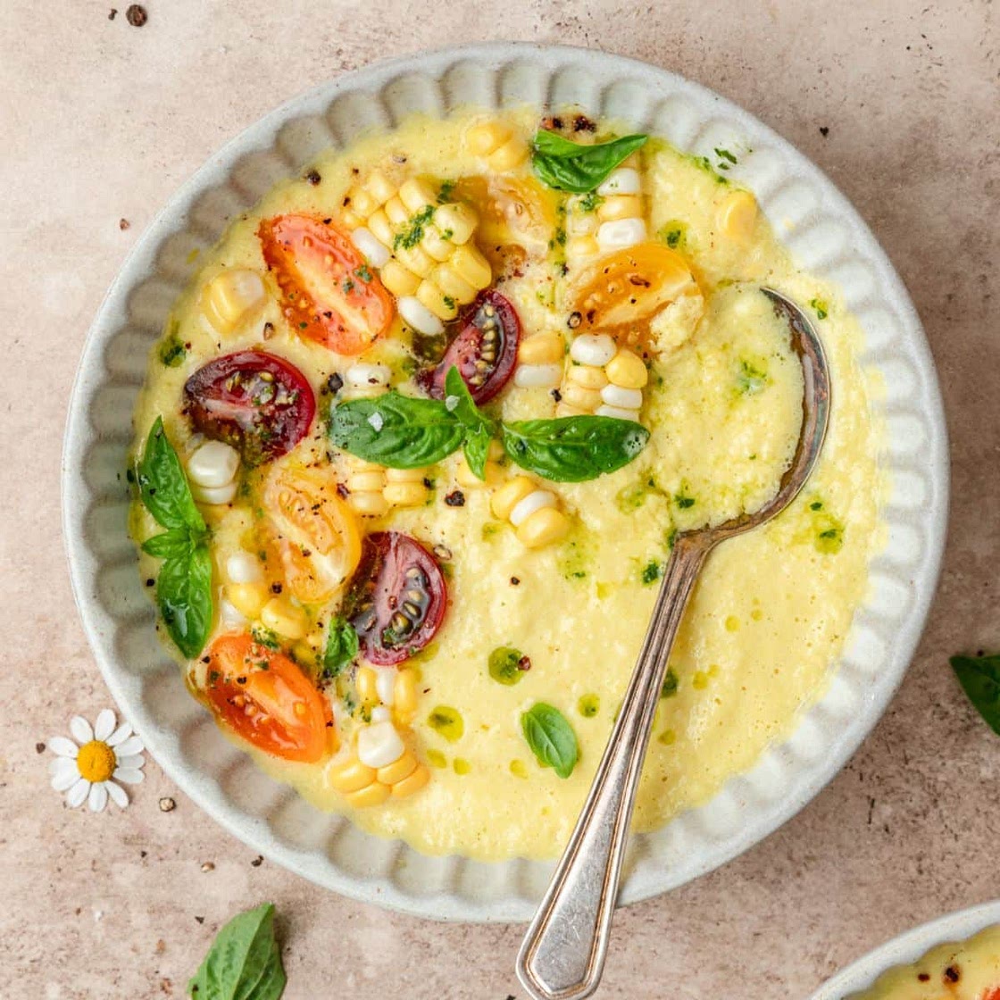 Summer Sweet Corn Gazpacho