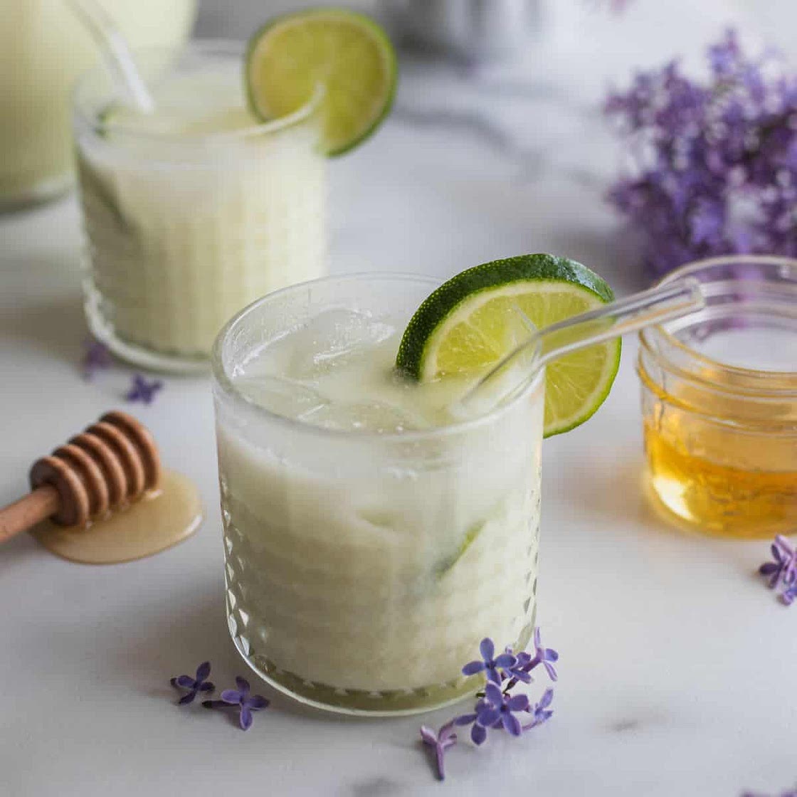 Brazilian Limeade with Coconut Milk