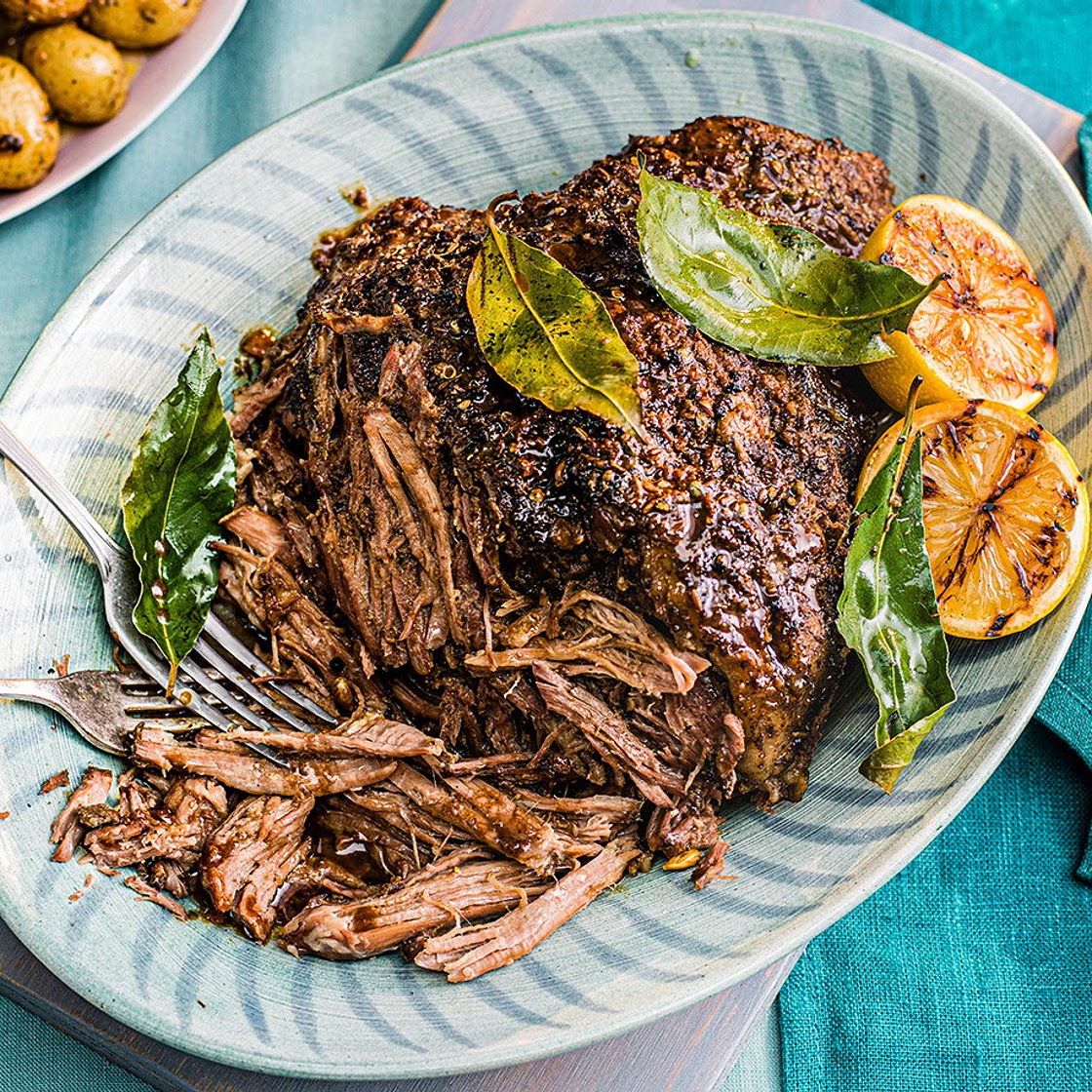 Make-ahead spiced lamb