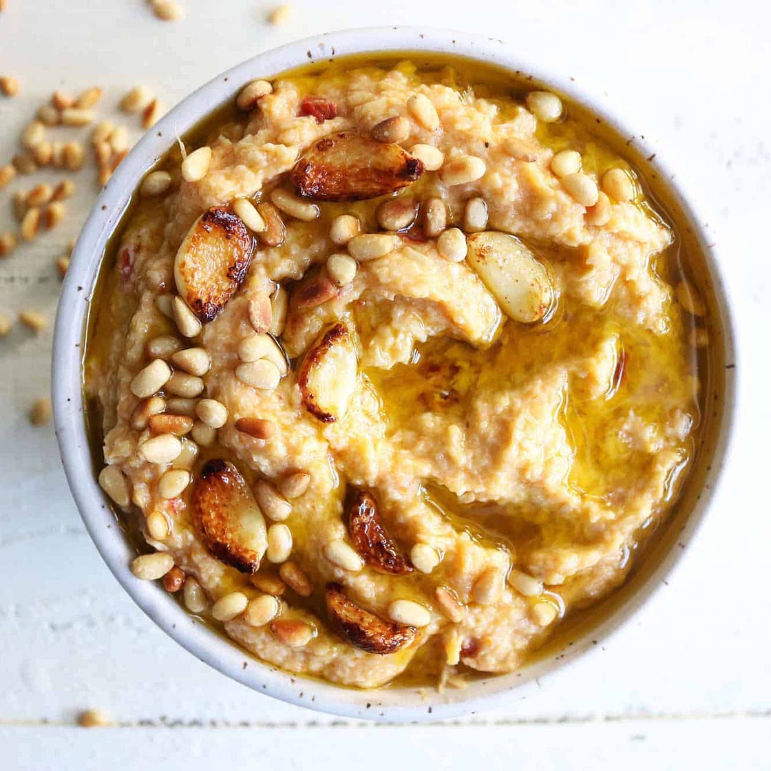 Vegan Garlic + Artichoke Dip