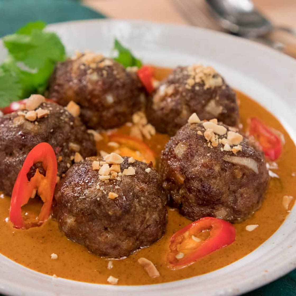 Massaman Curry Meatballs