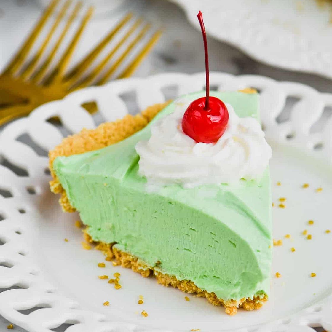 Shamrock Shake Pie