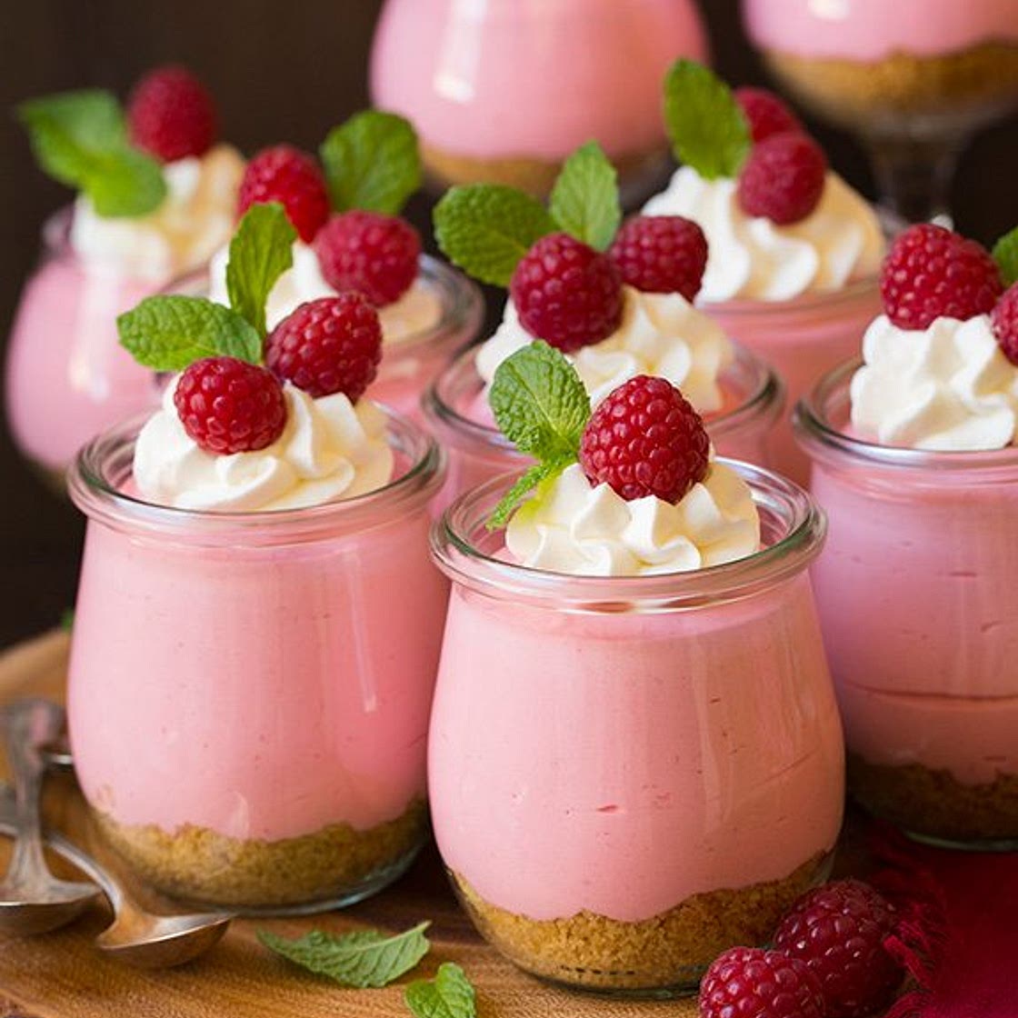 Raspberry Cheesecake Mousse
