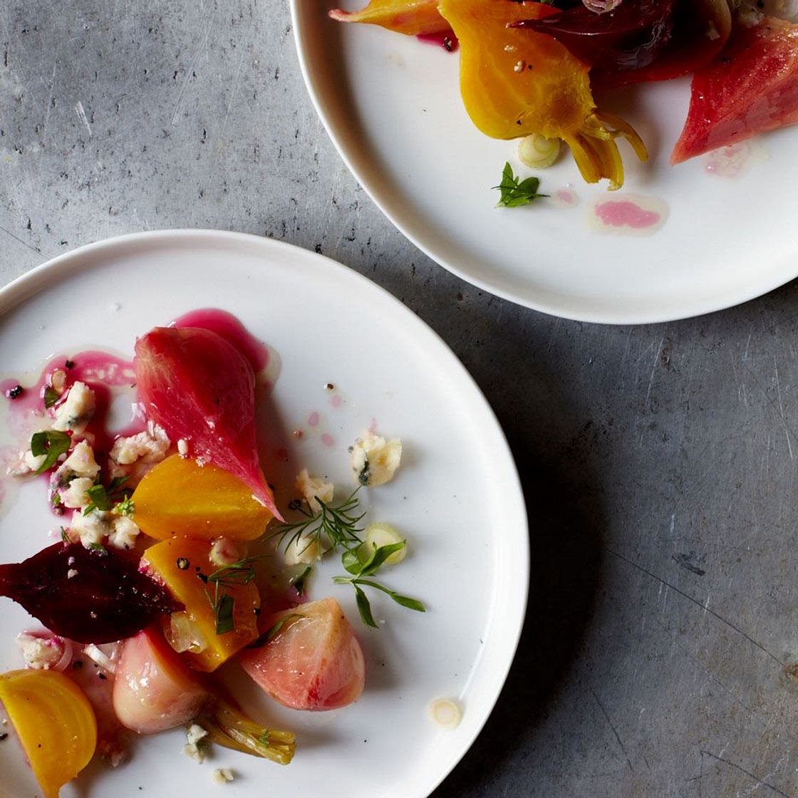 Beet & Blue Cheese Salad