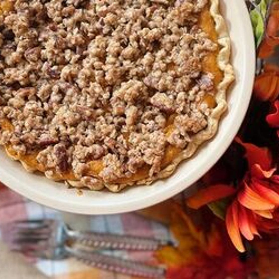 Sweet Potato Pie With Streusel Topping (a Biltmore Recipe)