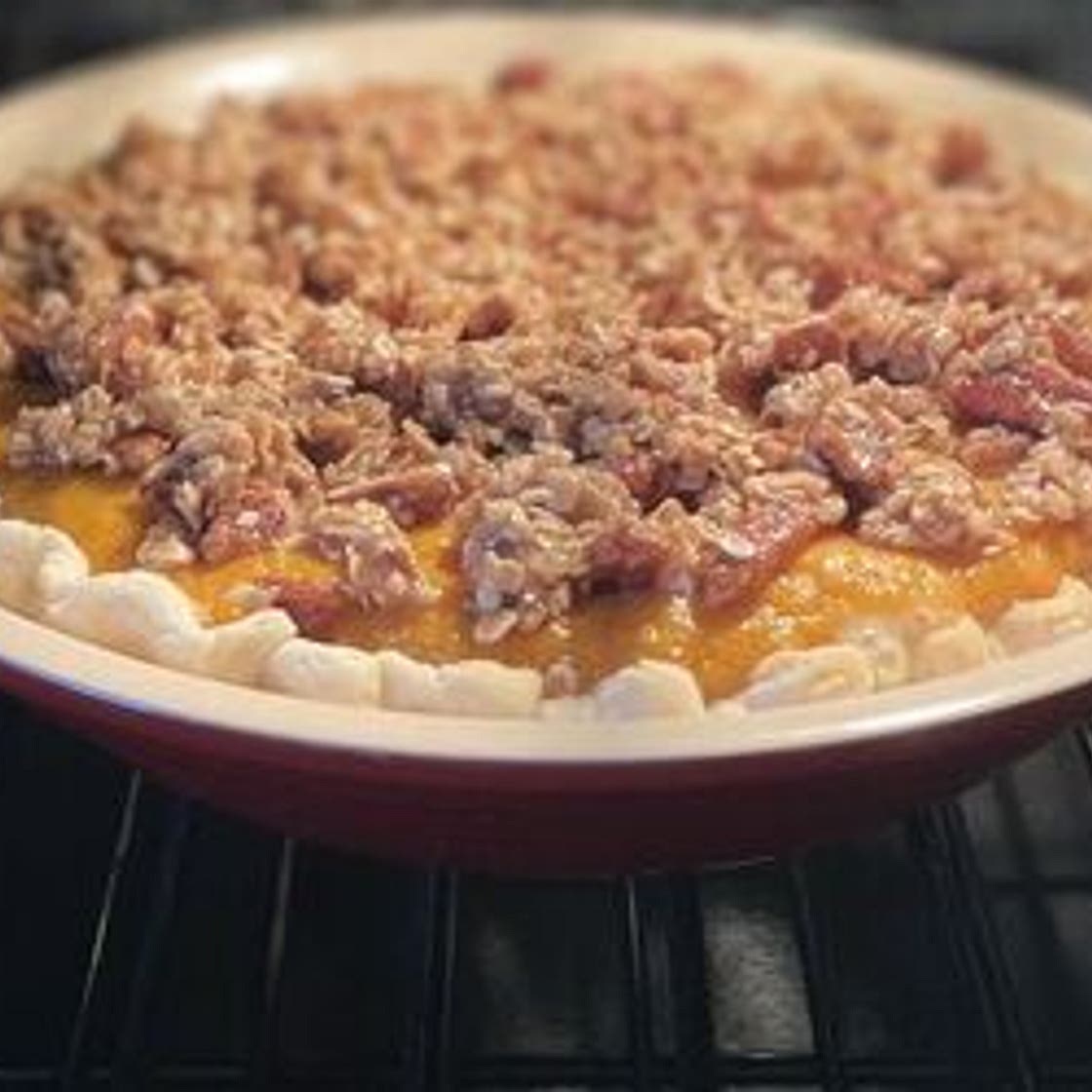 Sweet Potato Pie With Streusel Topping (a Biltmore Recipe)
