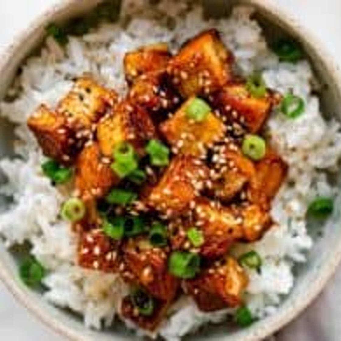 Crispy Pan-Fried Sesame Tofu