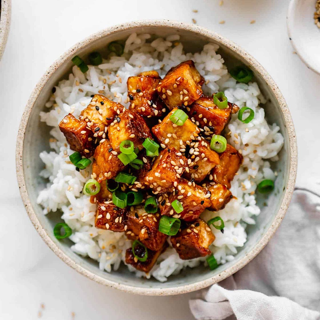 Crispy Pan-Fried Sesame Tofu