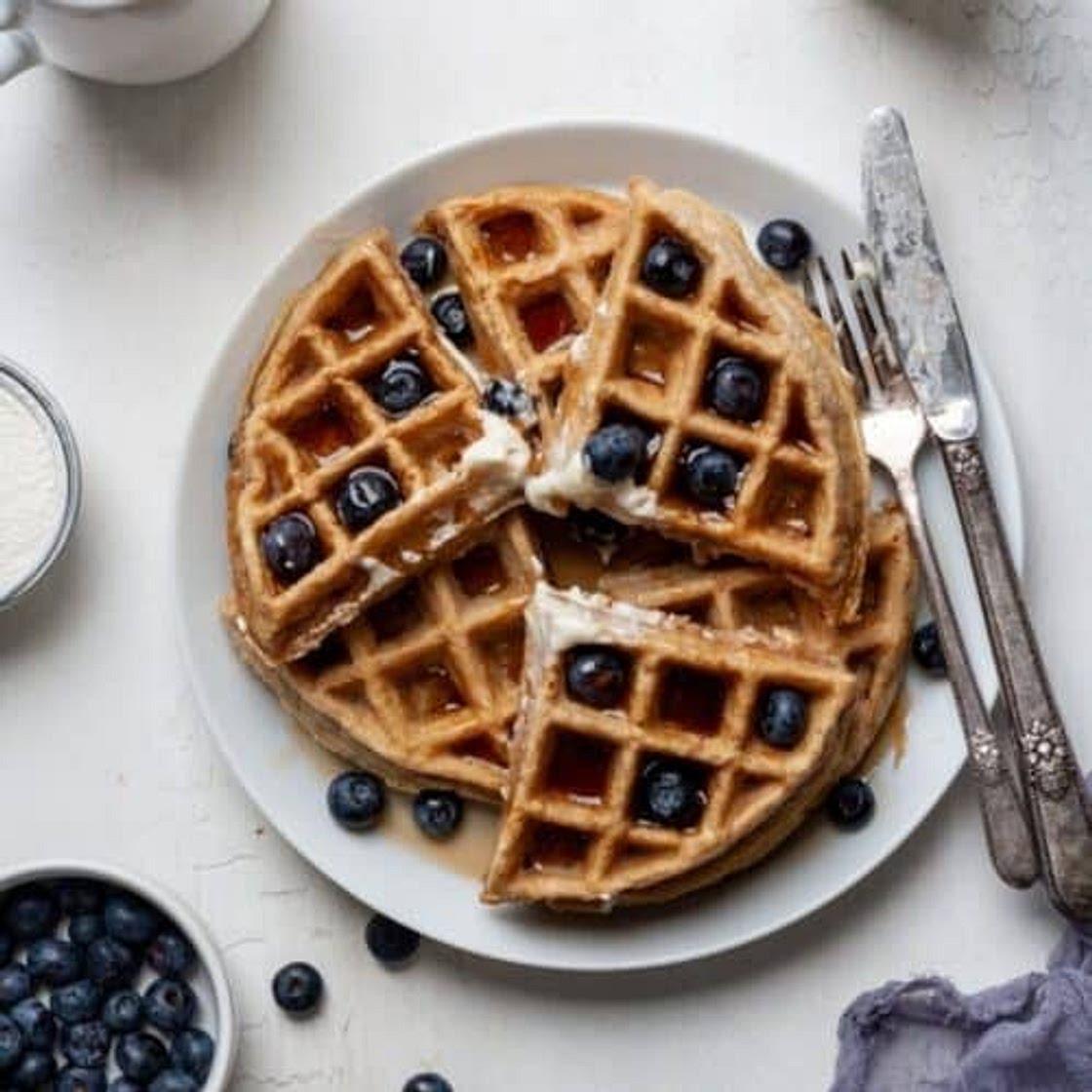Easy Cassava Flour Waffles (Paleo, Grain Free)