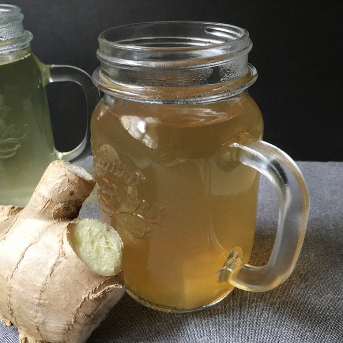 Soothing Ginger Honey Tea