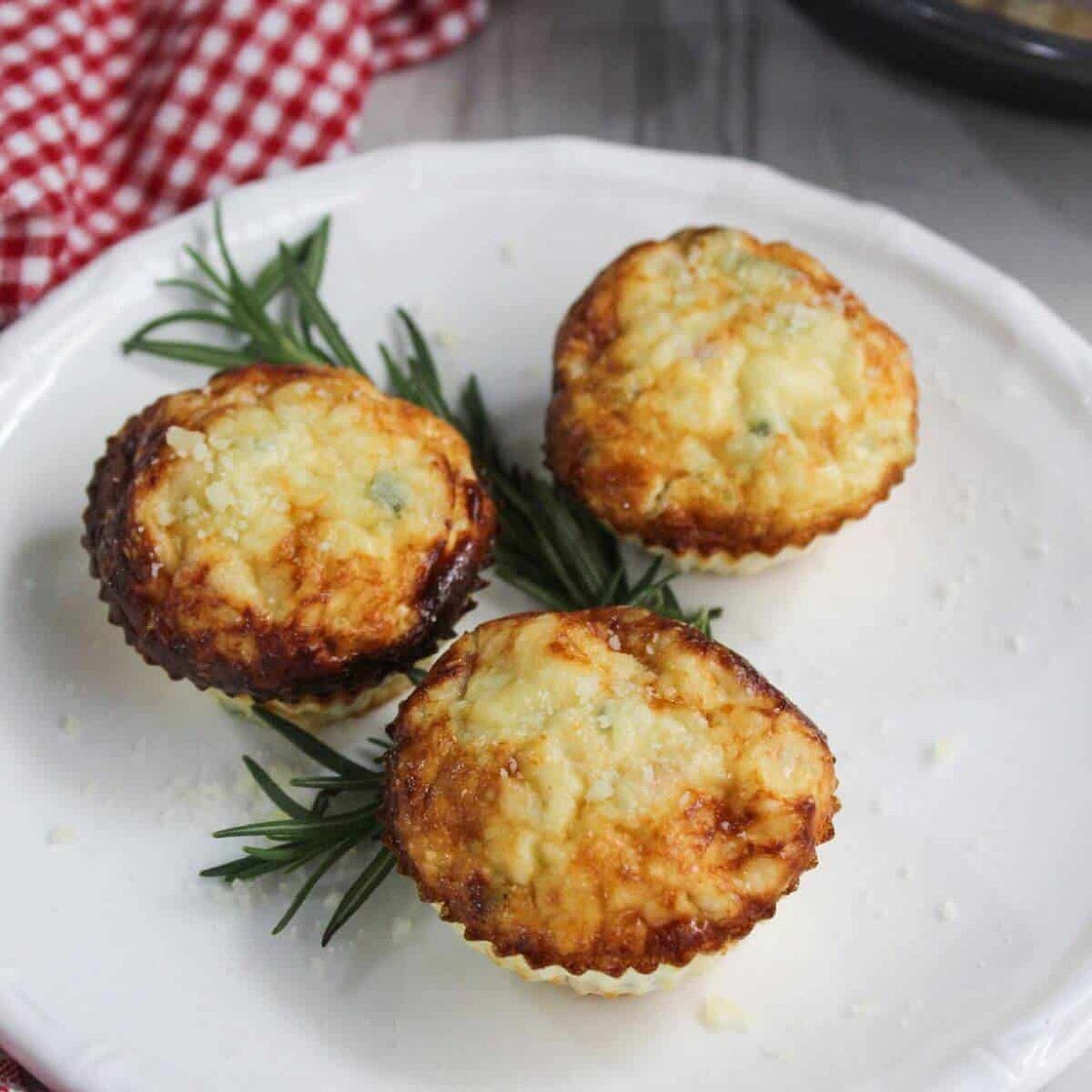 Egg White Frittata Muffins in Air Fryer