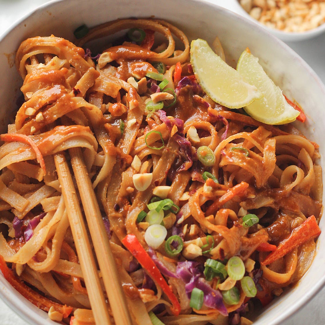 Creamy Pad Thai Noodles