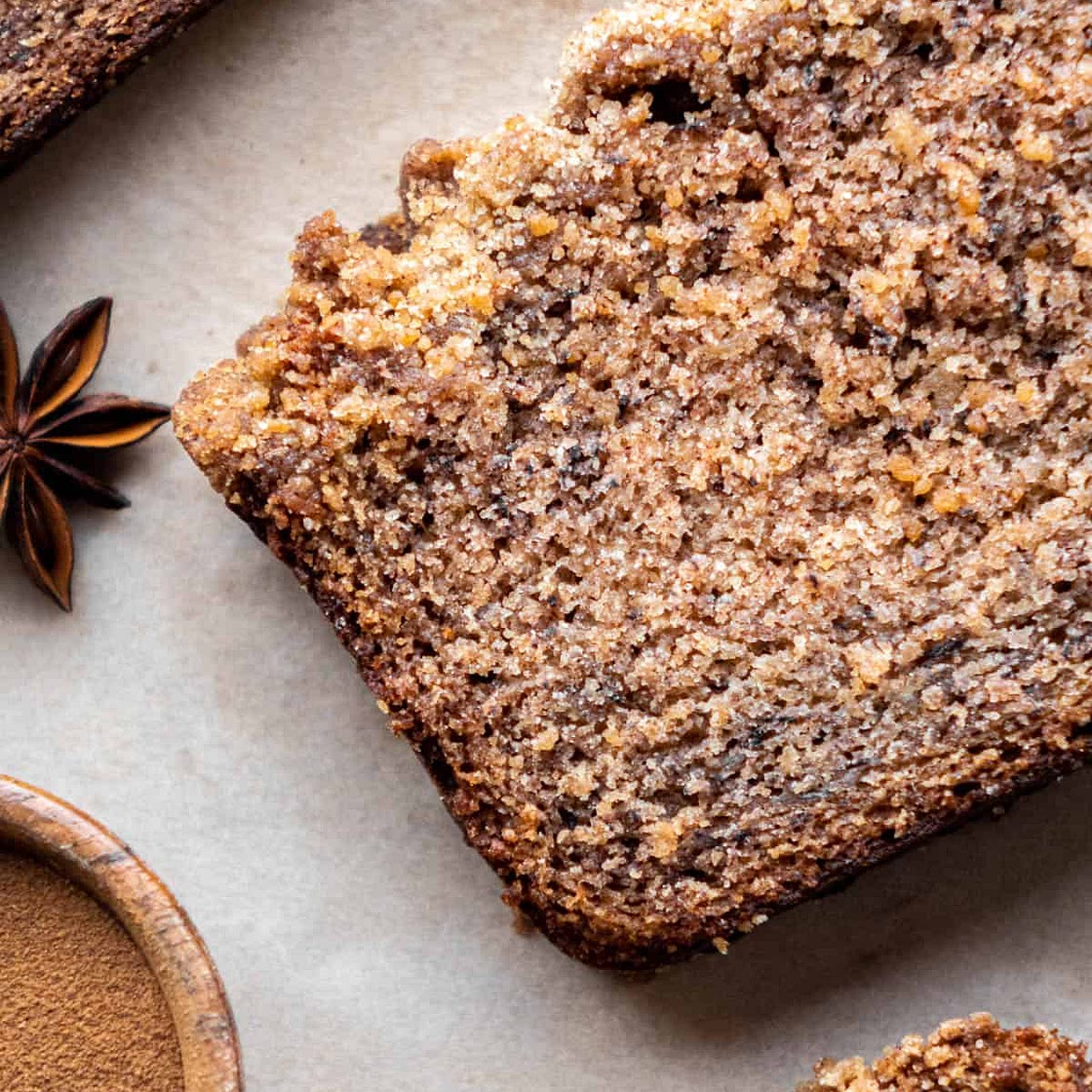 Cinnamon Streusel Banana Bread