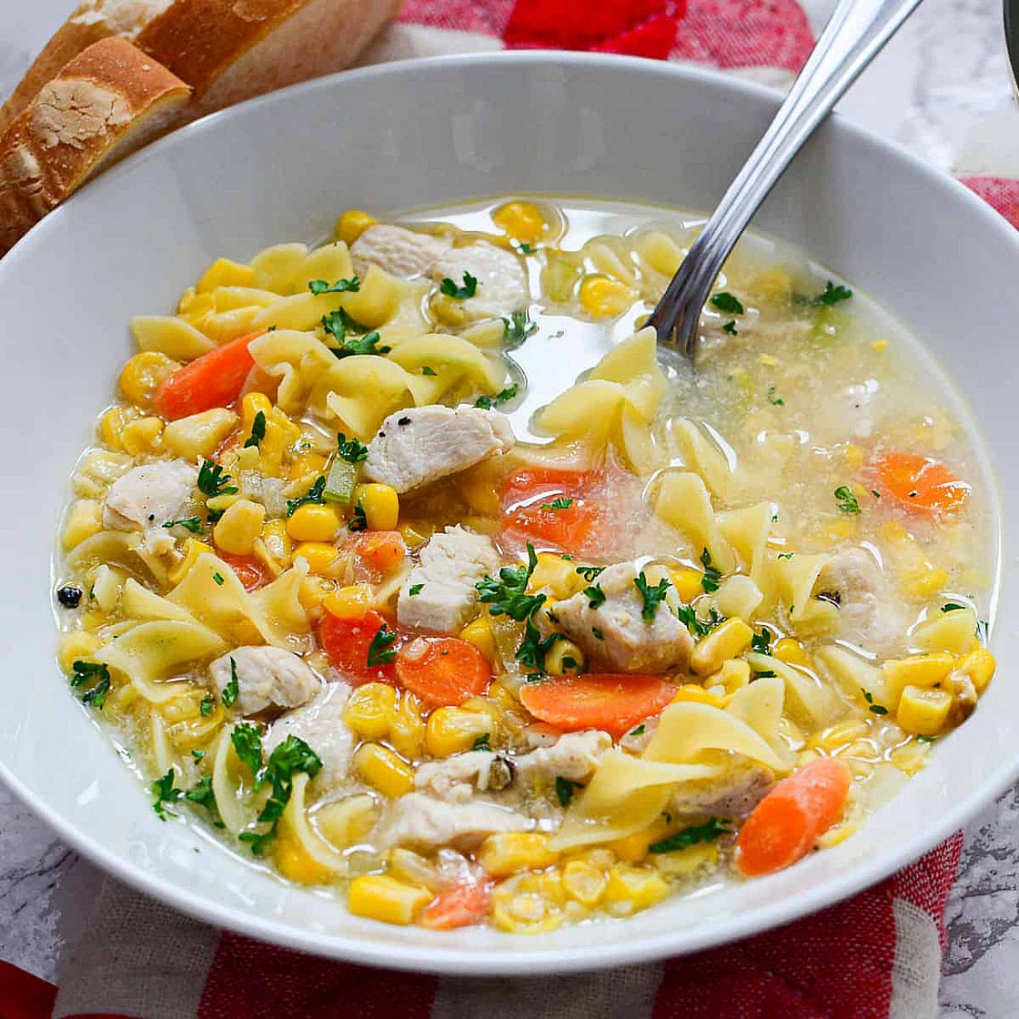 Chicken and Corn Soup