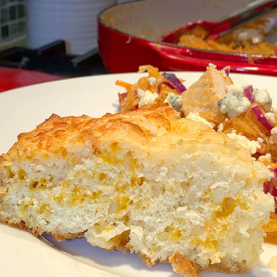 Easy Cheddar Parmesan Bread