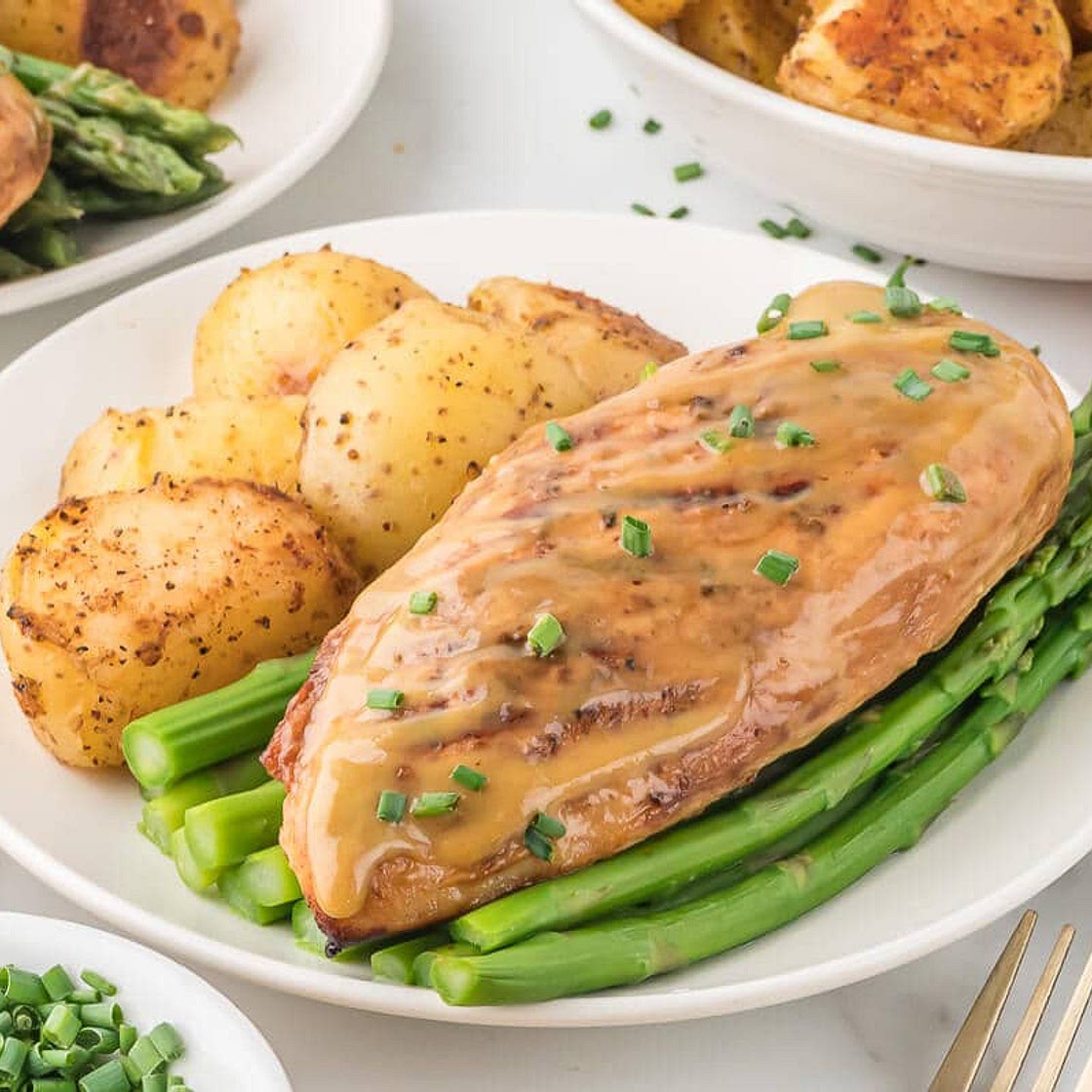 Grilled Honey Dijon Chicken