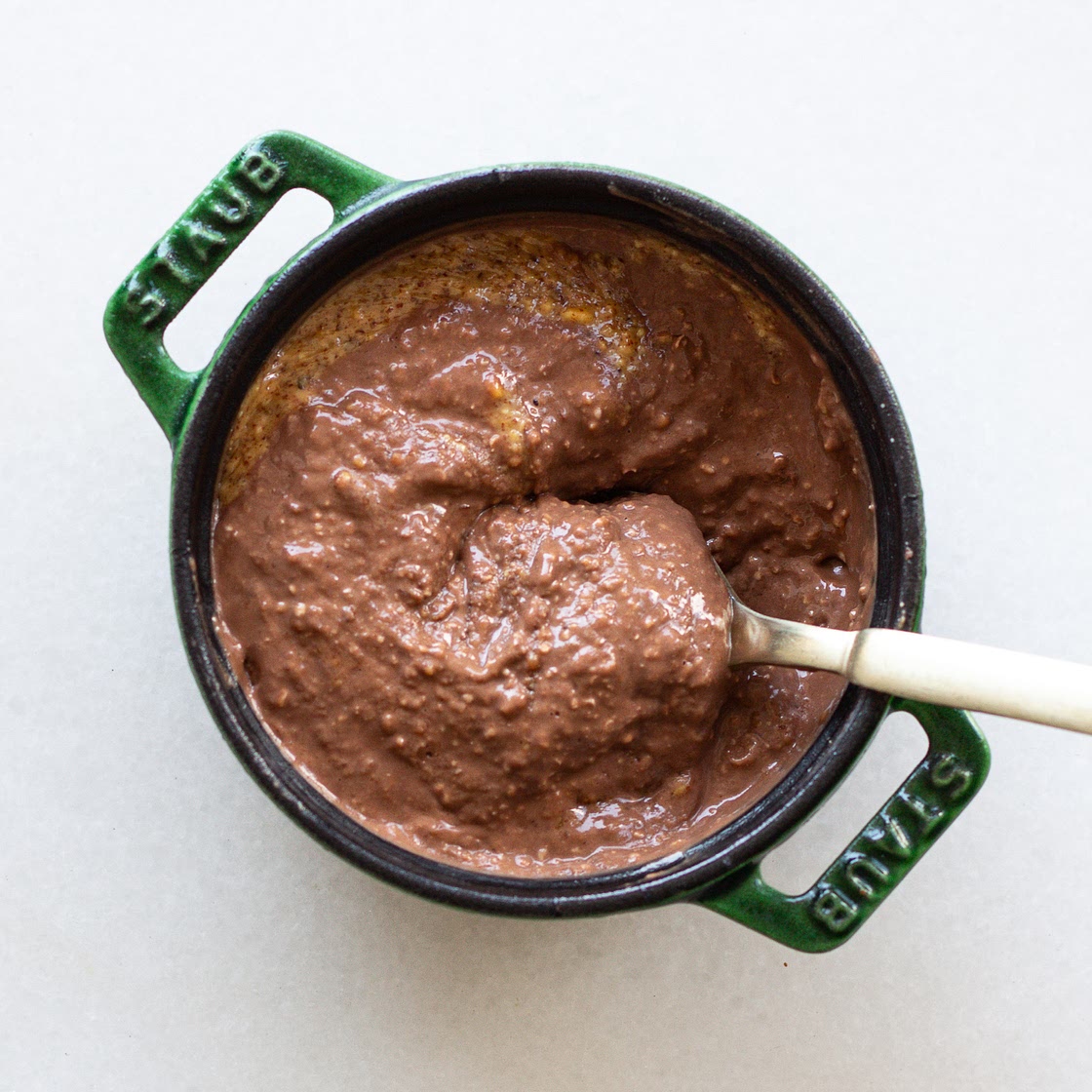 Cacao Almond Butter Overnight Oats