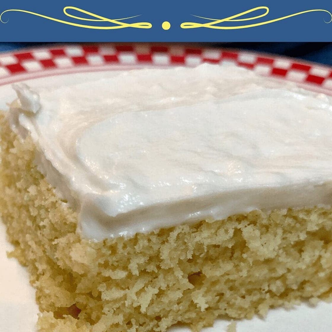 White Velvet Cake with Vanilla Buttercream