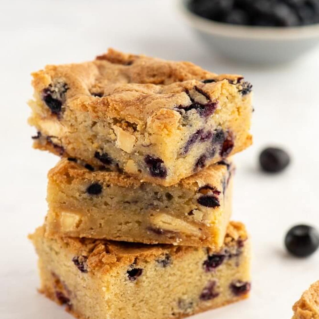 Blueberry Blondies
