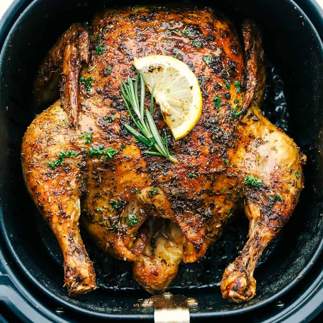 Air Fryer Whole Chicken