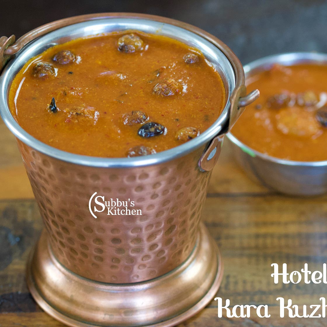 Hotel Style Kara Kuzhambu | Kara Kuzhambu Recipe