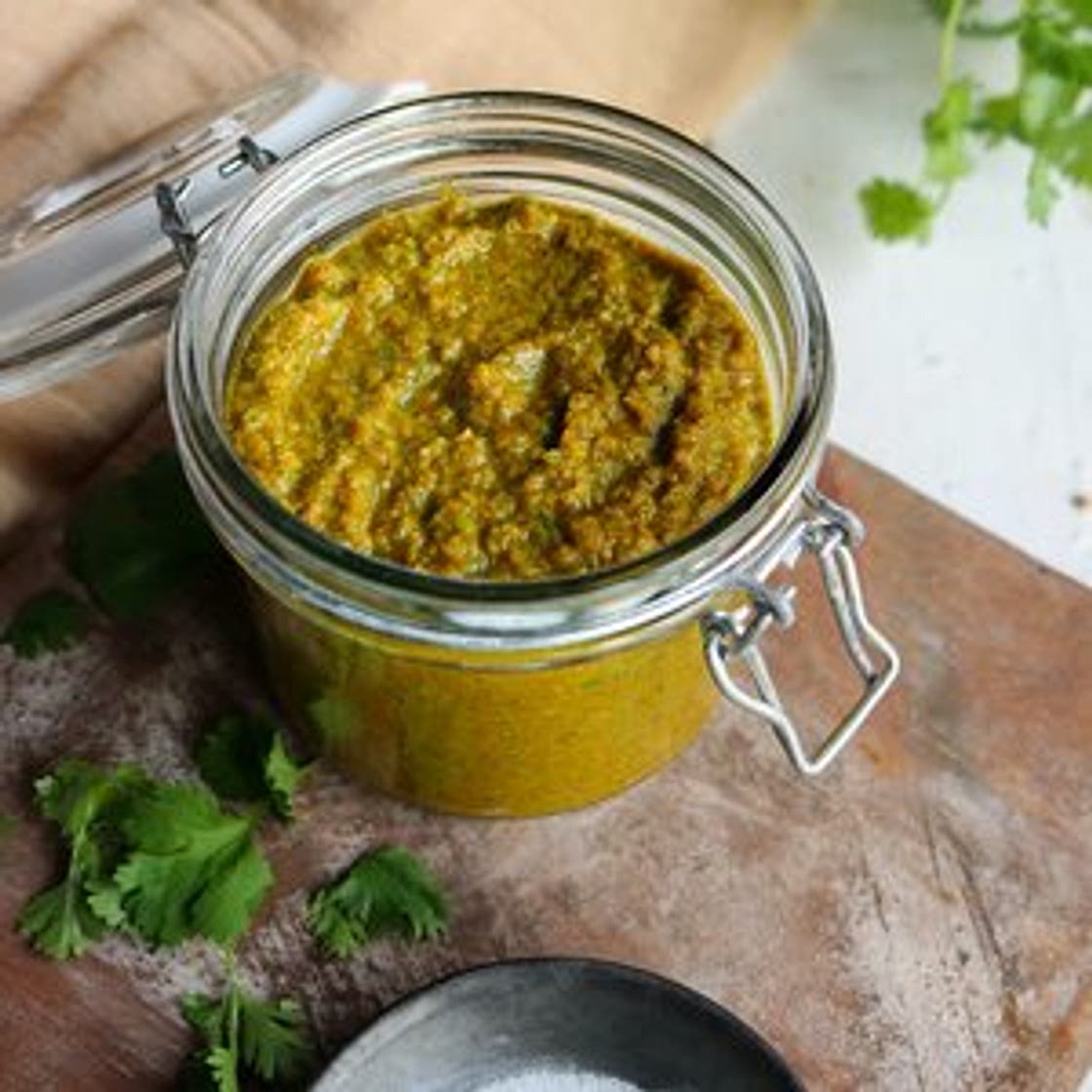 Vegan Thai Green Curry Paste