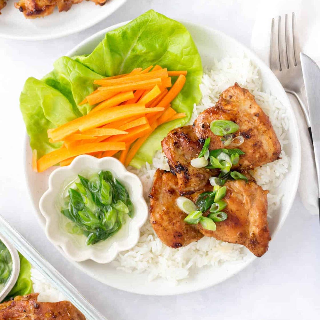 Lemongrass Chicken Thighs